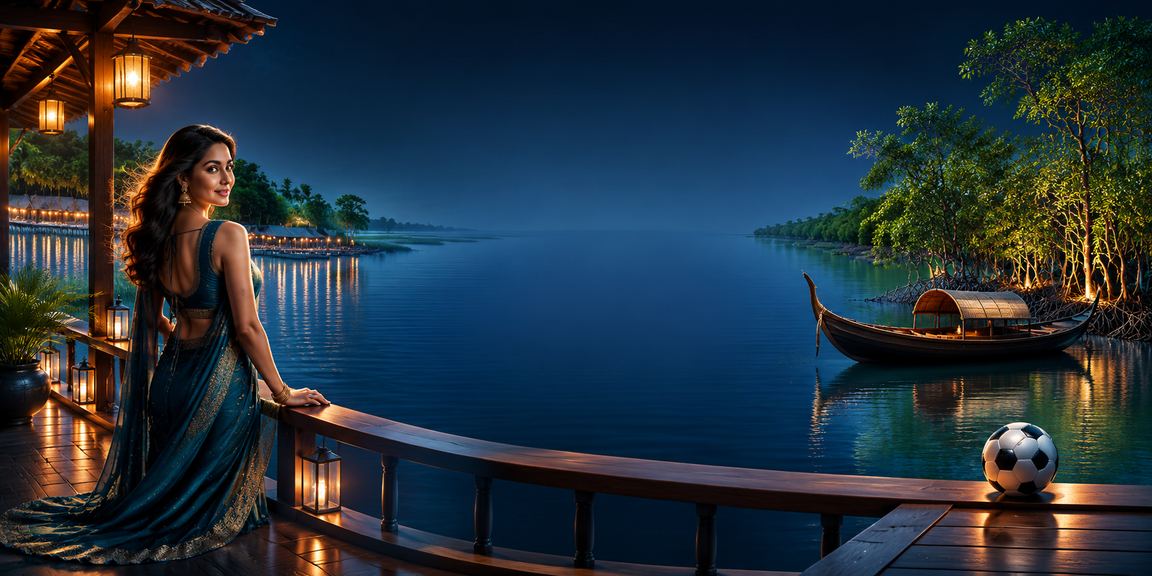 সুন্দরবনে ফুটবল বেটিং সমুদ্রতীর
